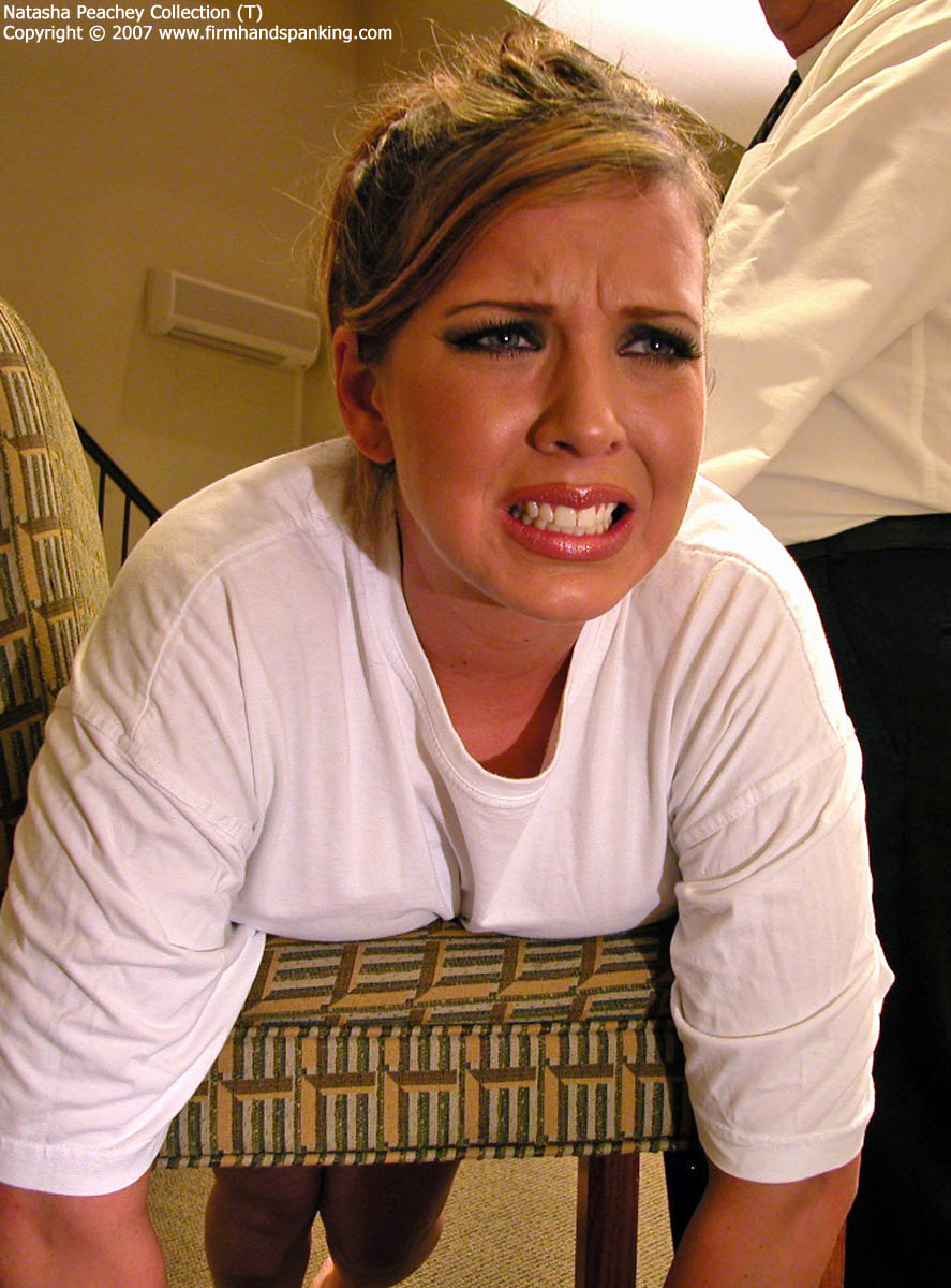 spanking-natasha-peachley Firm Hand Spanking