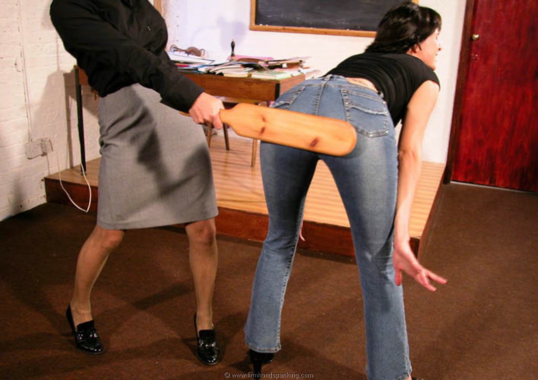 Tight Jeans Spanking